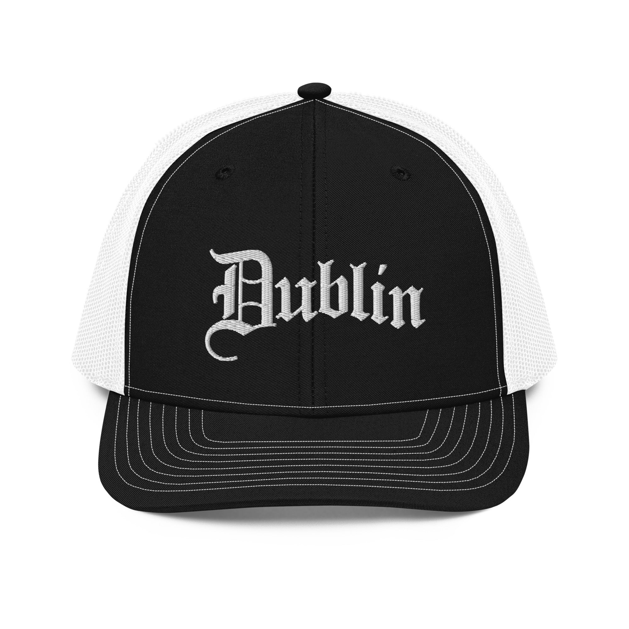 Dublin Script Dublin (old english script)-Trucker Cap – BORN and BRED gear