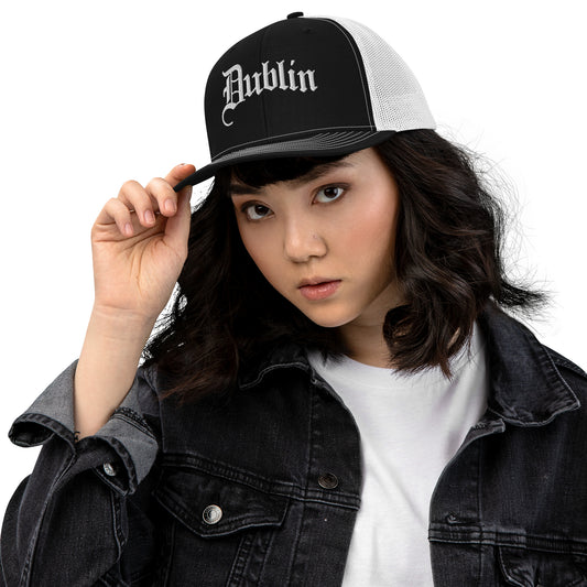 Dublin (old english script)-Trucker Cap