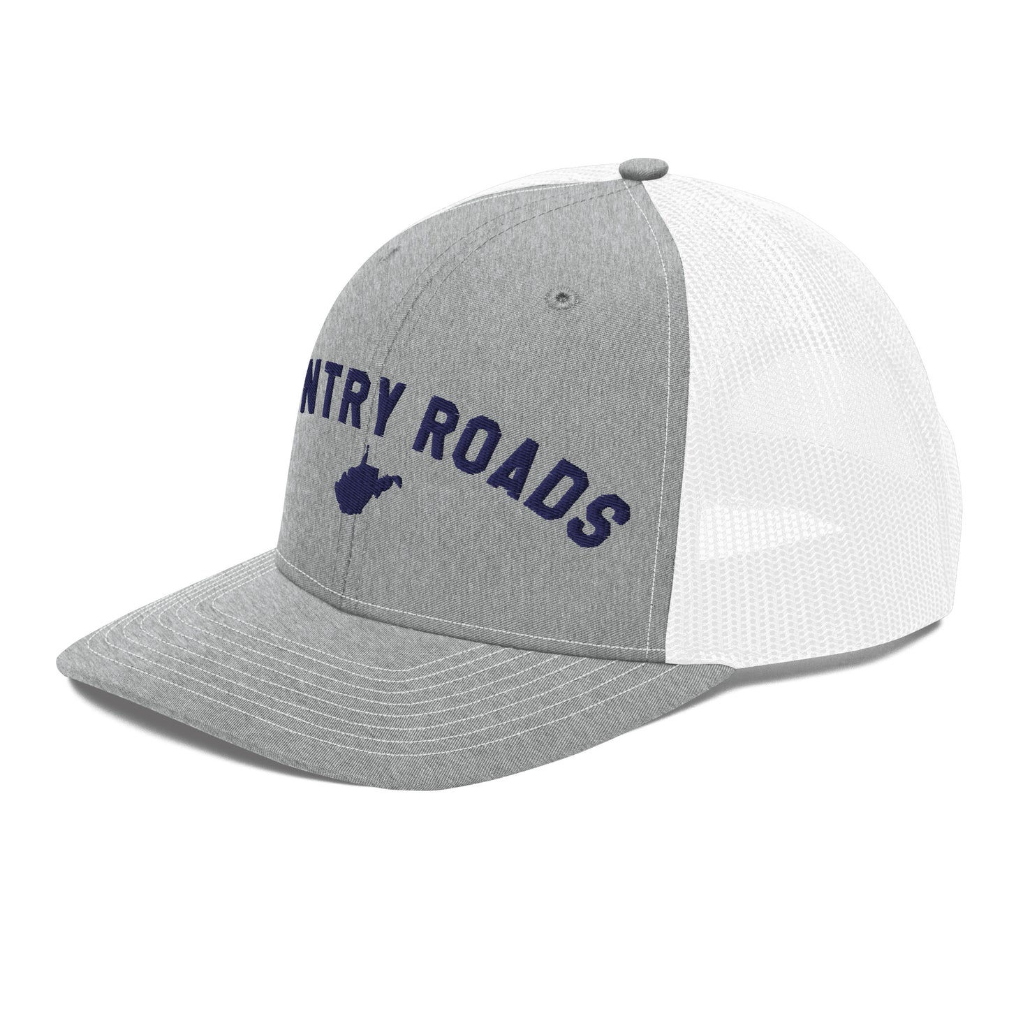 COUNTRY ROADS_STATE SHAPE-Trucker Cap