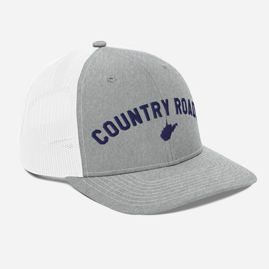 COUNTRY ROADS_STATE SHAPE-Trucker Cap