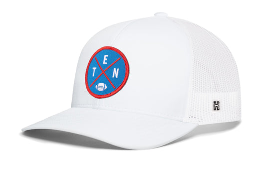 Tennessee Football Trucker Hat | Columbia Blue TEN X Snapback