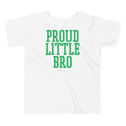 PROUD LITTLE BRO - Toddler Short Sleeve Tee
