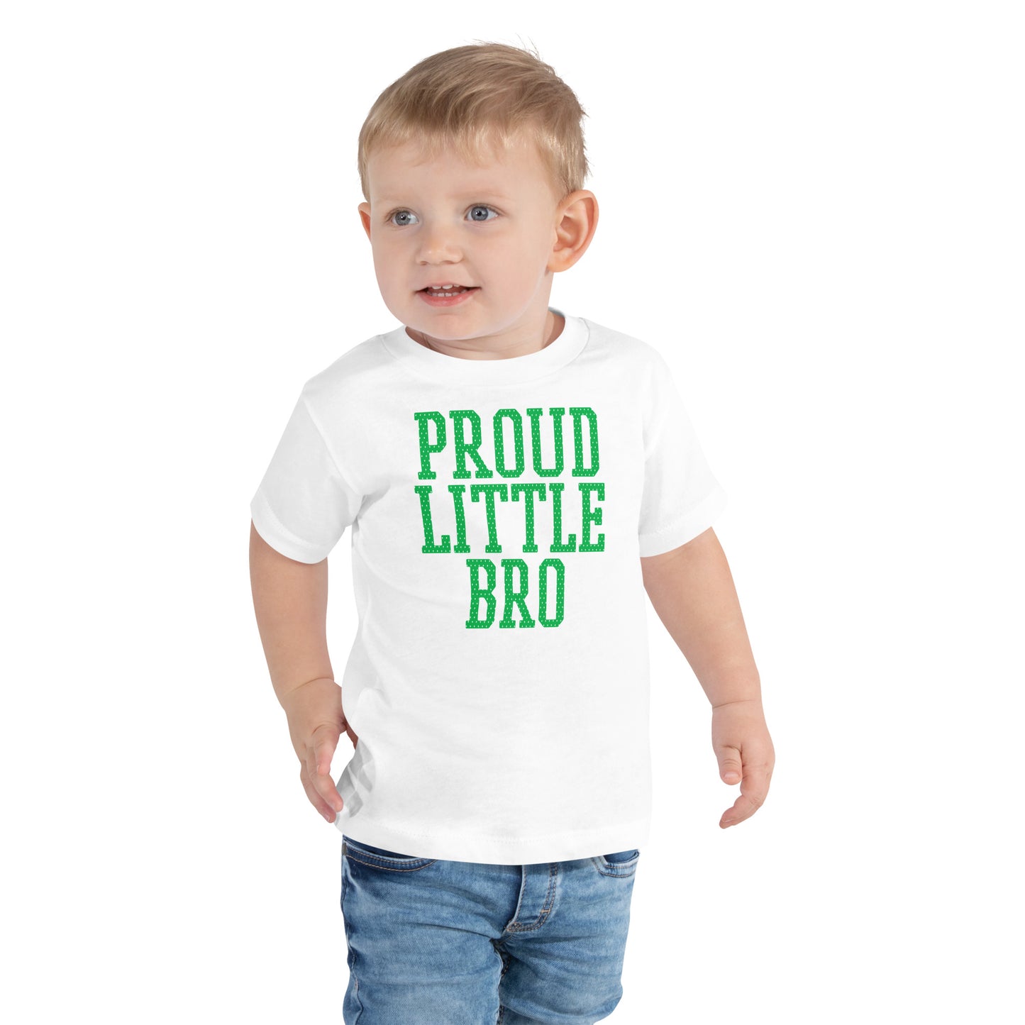 PROUD LITTLE BRO - Toddler Short Sleeve Tee