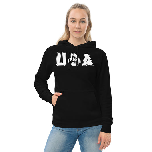 USA_Scioto logo (substitute)-Unisex kangaroo pocket hoodie