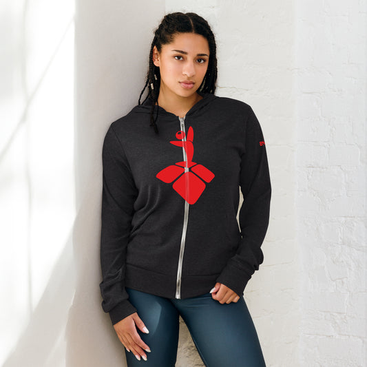 TBC ICON_SHOULDER BRAND IDENTITY_CHEER (back)-Unisex zip hoodie