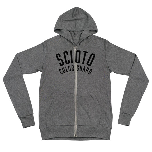 SCIOTO COLOR GUARD-Unisex zip hoodie