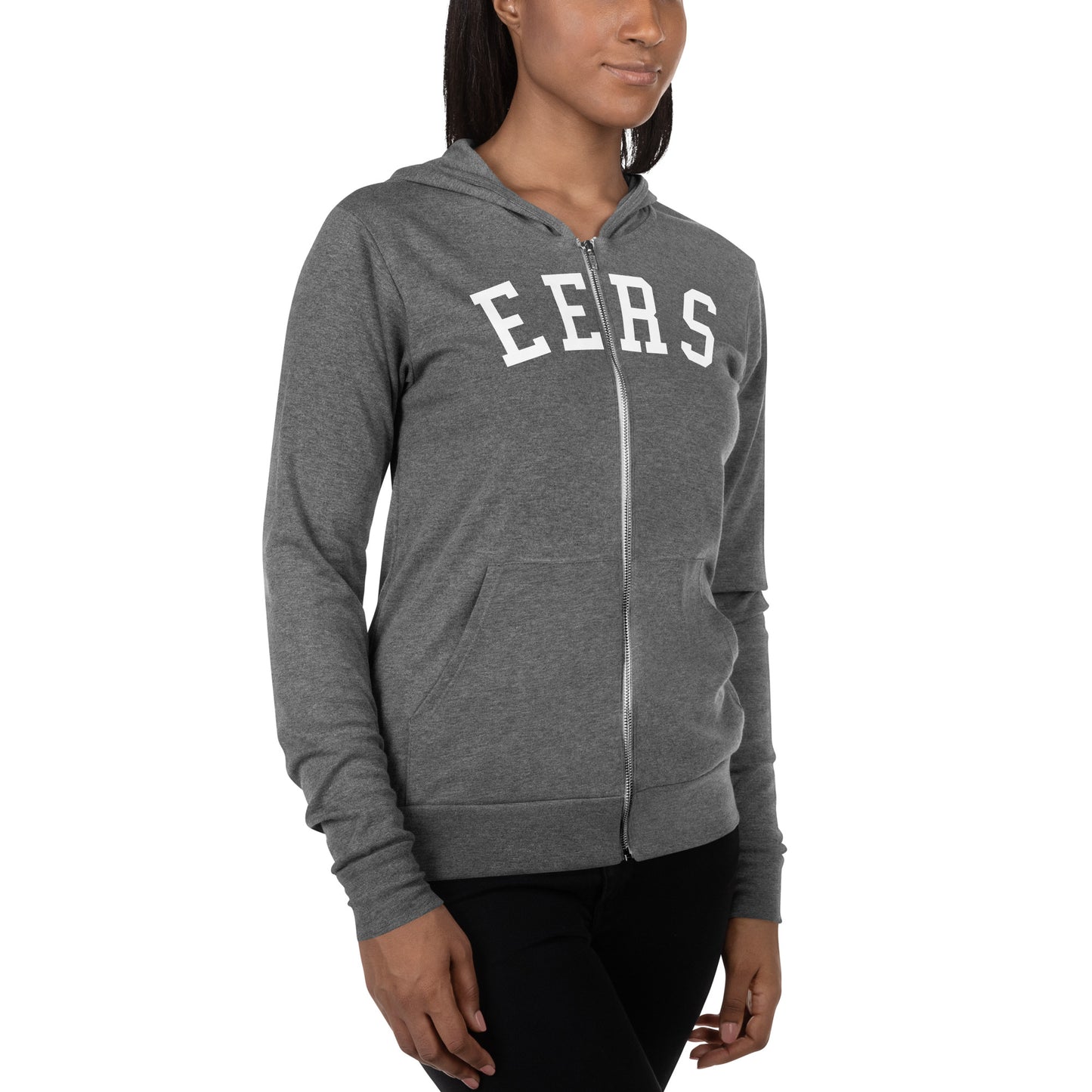 EERS (arched type)-Unisex zip hoodie
