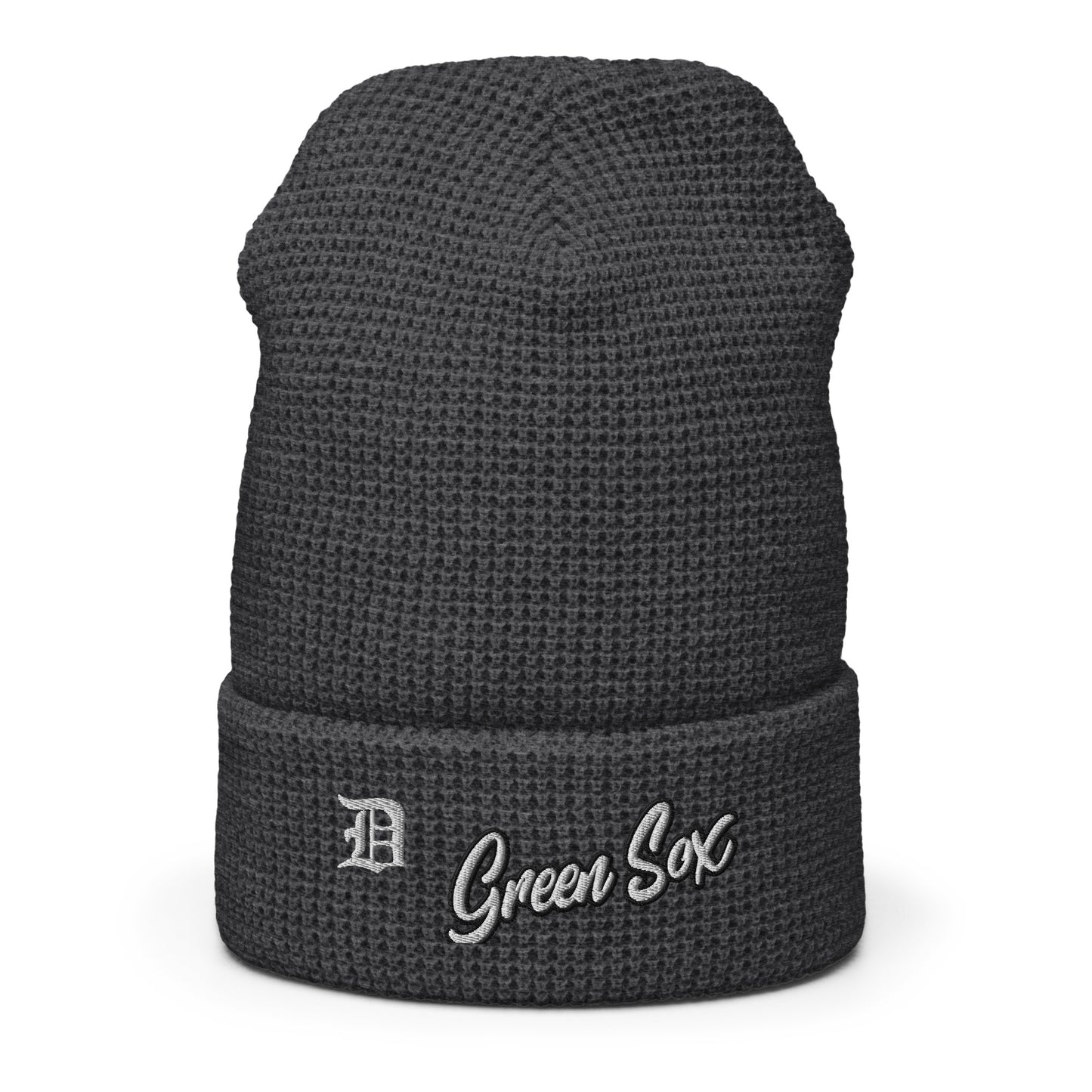 Script D + Script Green Sox - Waffle beanie