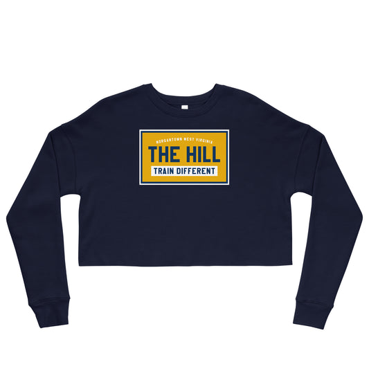 THE HILL_TRAIN DIFFERENT_MORGANTOWN WEST VIRGINIA-Crop Sweatshirt