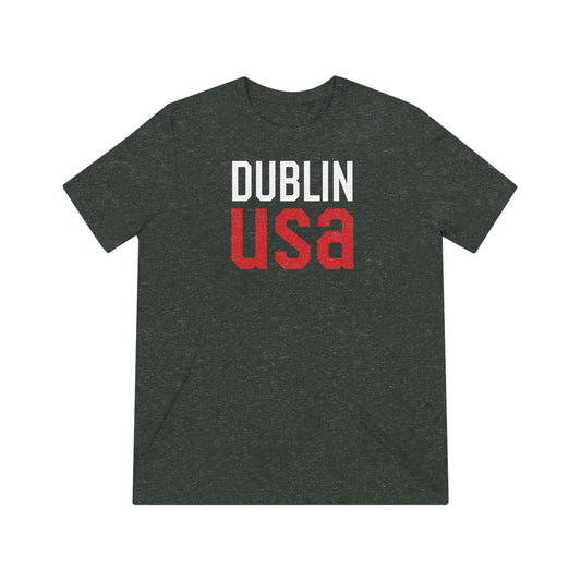 DUBLIN USA-Unisex Triblend Tee
