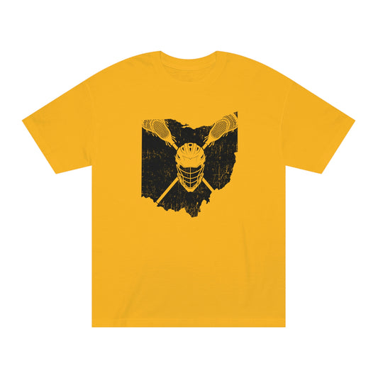 HELMET-STICKS-STATE SHAPE KNOCKOUT-Unisex Classic Tee