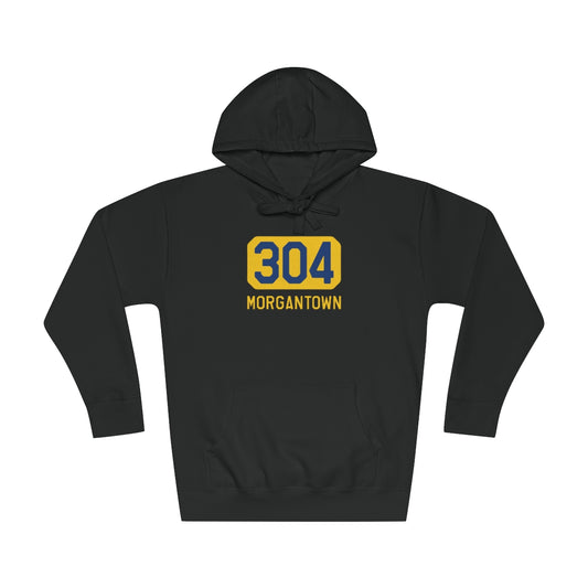 304_MORGANTOWN-Unisex Fleece Hoodie