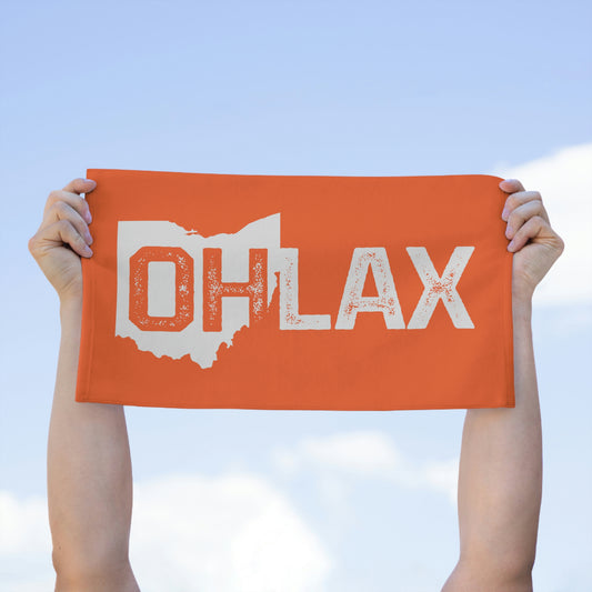 OH(STATE SHAPE) LAX-Rally Towel, 11x18