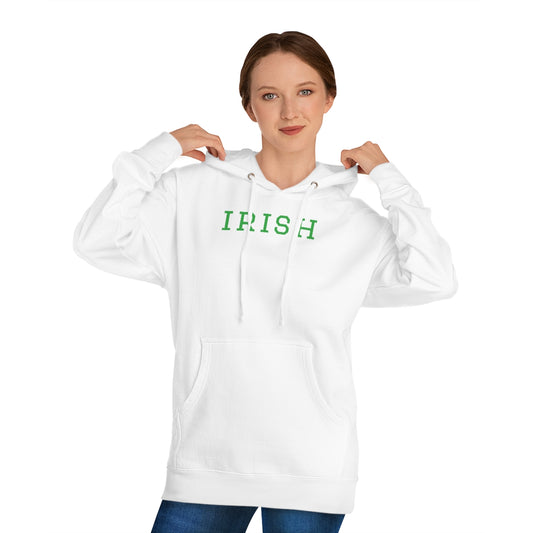 IRISH_Kelly Green_11" wide gfx-Unisex Crew Neck Sweatshirt 80/20 - Independent Trading Co partnership