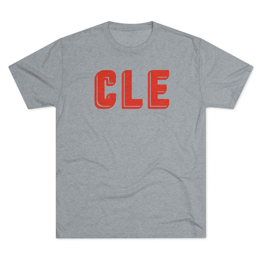 CLE-Unisex Tri-Blend Crew Tee