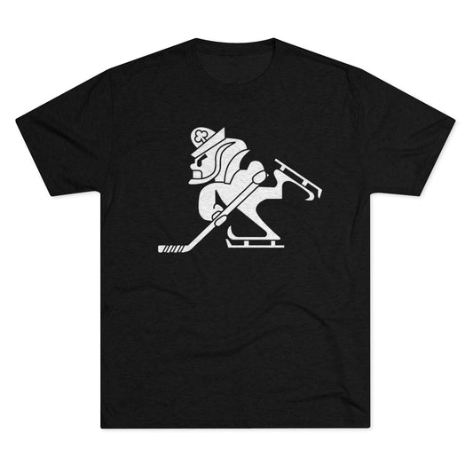IRISH HOCKEY SKATER ICON_Unisex Tri-Blend Crew Tee