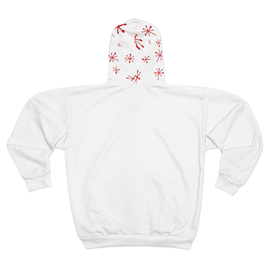 AOP Unisex Zip Hoodie