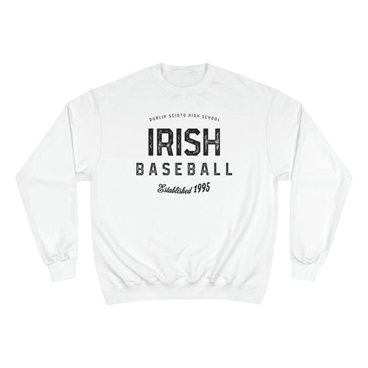 IRISH BASEBALL-DUBLIN SCIOTO HIGH SCHOOL_ESTABLISHED 1995-Champion Sweatshirt