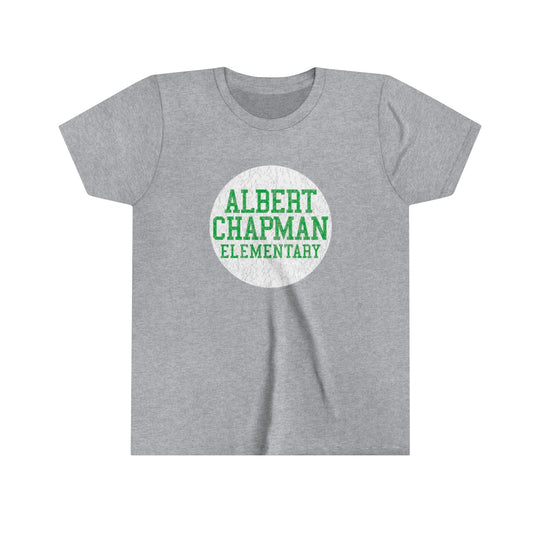 ALBERT CHAPMAN ELEMENTARY_Distress-Youth Short Sleeve Tee
