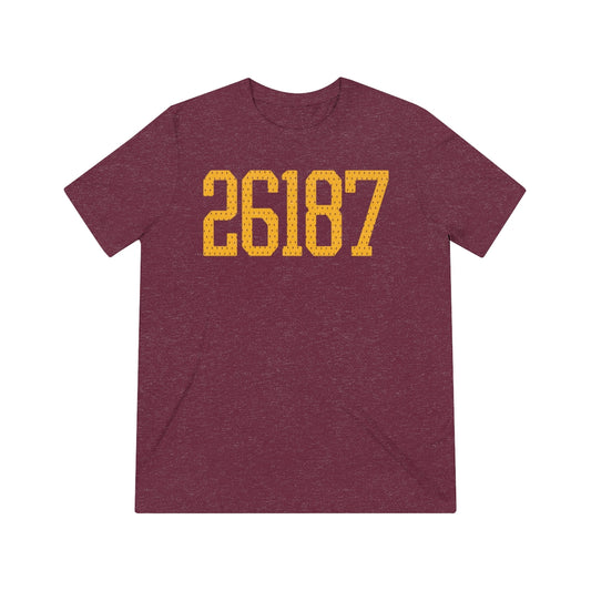 26187 Jersey Mesh-Unisex Triblend Tee