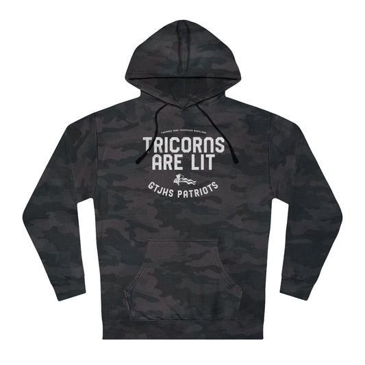 TRICORNS ARE LIT-MASCOTUnisex Hooded Sweatshirt
