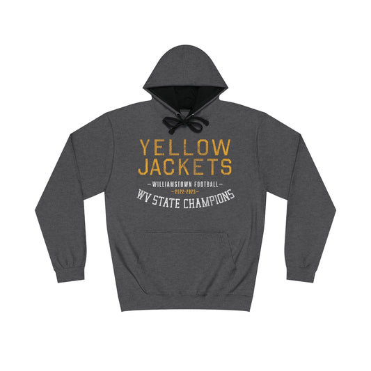 YELLOWJACKETS_2022-2023_WV STATE CHAMPS-Unisex Varsity Hoodie