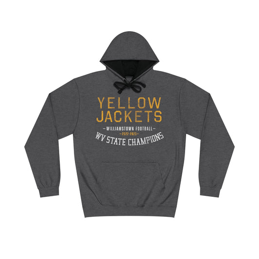 YELLOW JACKETS_2022-2023_WV STATE CHAMPS-Unisex Varsity Hoodie
