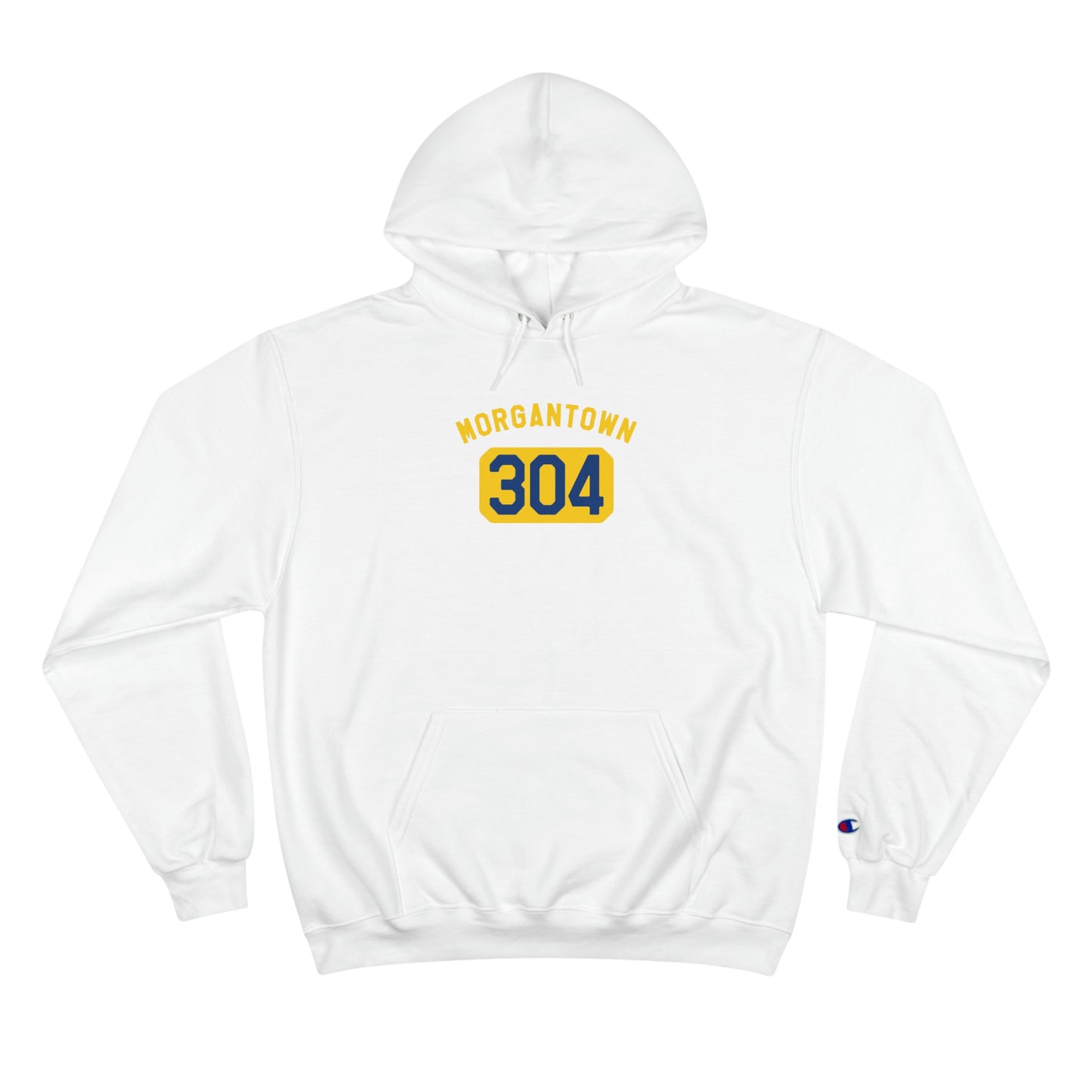 MORGANTOWN arched_304-Champion Hoodie