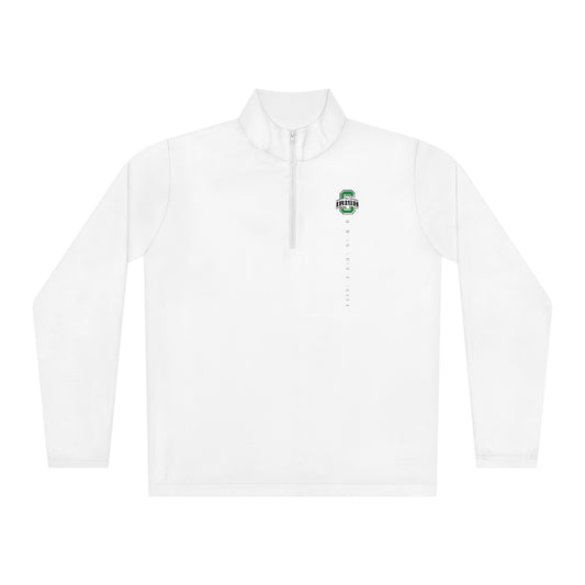 SCIOTO LOGO_ vertical type-DUBLIN SCIOTO IRISH_Unisex Quarter-Zip Pullover
