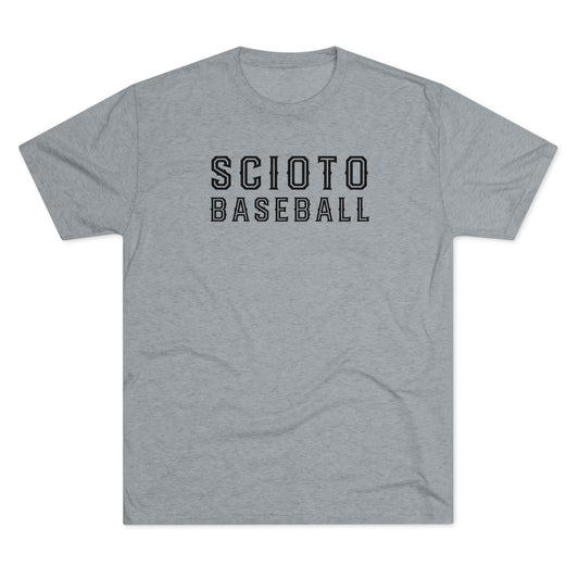 SCIOTO_BASEBALL_TEAM MOTTO(back)-Unisex Tri-Blend Crew Tee