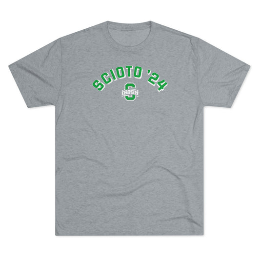 SCIOTO ‘24_SCIOTO LOGO_Unisex Tri-Blend Crew Tee