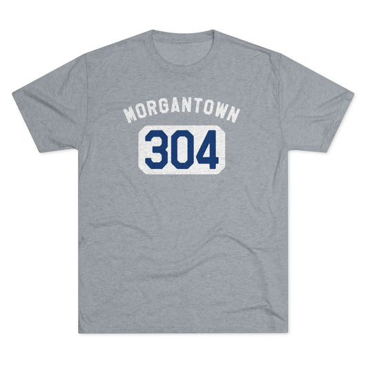 MORGANTOWN arched-304_Unisex Tri-Blend Crew Tee