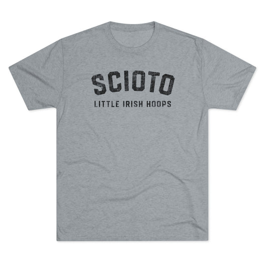SCIOTO LITTLE IRISH HOOPS-Unisex Tri-Blend Crew Tee