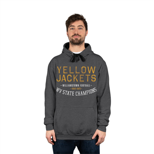 YELLOW JACKETS_2022-2023_WV STATE CHAMPS-Unisex Varsity Hoodie