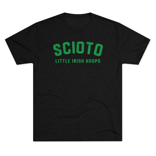 SCIOTO LITTLE IRISH HOOPS-Unisex Tri-Blend Crew Tee