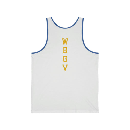 COUNTRY ROADS_MOUNTAIN MAMA_HUGGS TRUCK–(back) WBGV-Unisex Jersey Tank