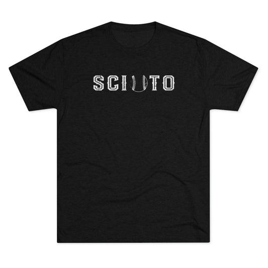SCIOTO (outline) BASEBALL (substitution)-Unisex Tri-Blend Crew Tee
