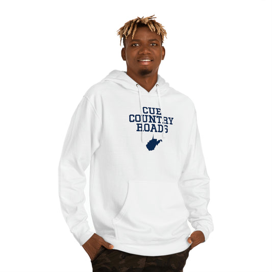 CUE COUNTRY ROADS-Unisex Hooded Sweatshirt