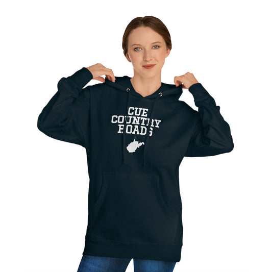 CUE COUNTRY ROADS-Unisex Hooded Sweatshirt