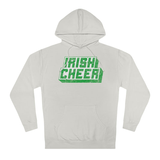 IRISH CHEER_Dimensional_Distressed-Unisex Hooded Sweatshirt