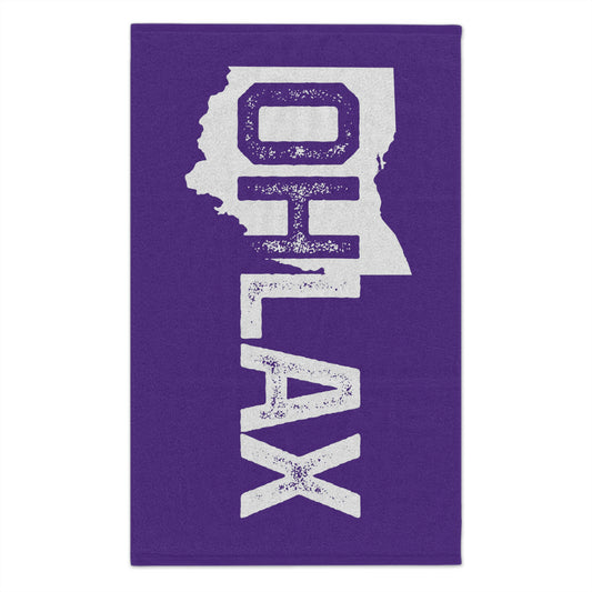 OH(STATE SHAPE) LAX-Rally Towel, 11x18