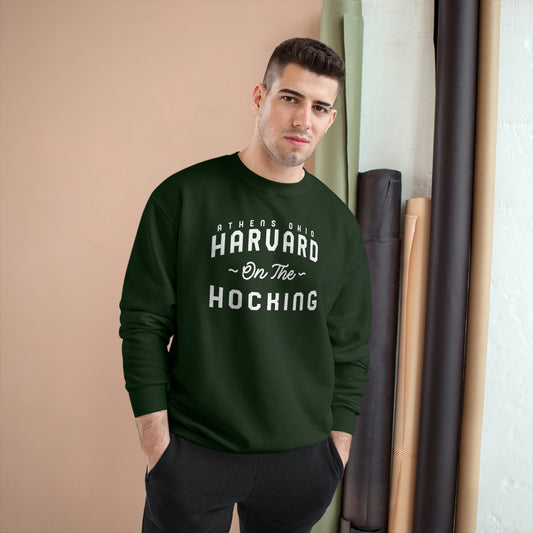 ATHENS OHIO_HARVARD ON THE HOCKING-Champion Sweatshirt