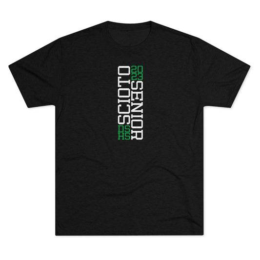 VERTICAL-DSHS_SCIOTO SENIOR_2023-Unisex Tri-Blend Crew Tee