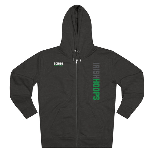 IRISH HOOPS_SCIOTO BASKETBALL-SCIOTO logo back-Men's Cultivator Zip Hoodie