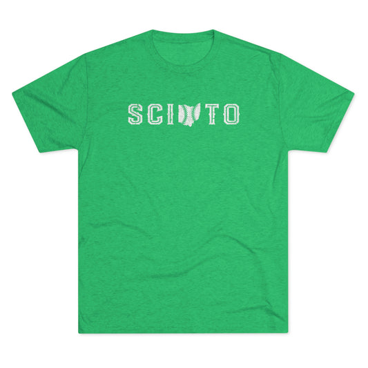 SCIOTO_STATE SUBSTITUTE_THREADS-Unisex Tri-Blend Crew Tee