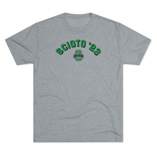 SCIOTO ’23_SCIOTO LOGO-Unisex Tri-Blend Crew Tee