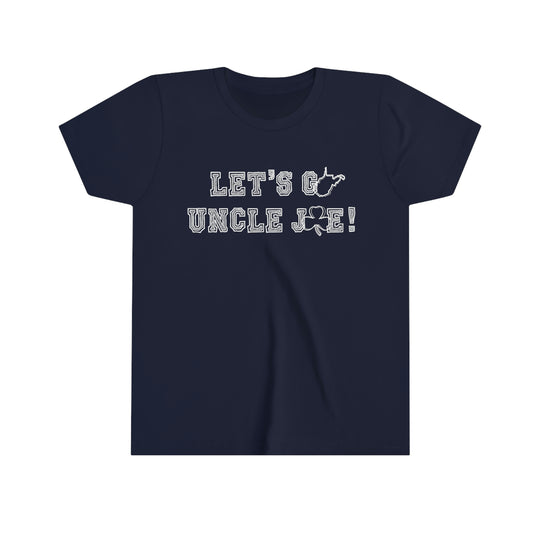 Let's Go Uncle Joe_Youth Short Sleeve Tee