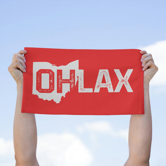 OH(STATE SHAPE) LAX-Rally Towel, 11x18