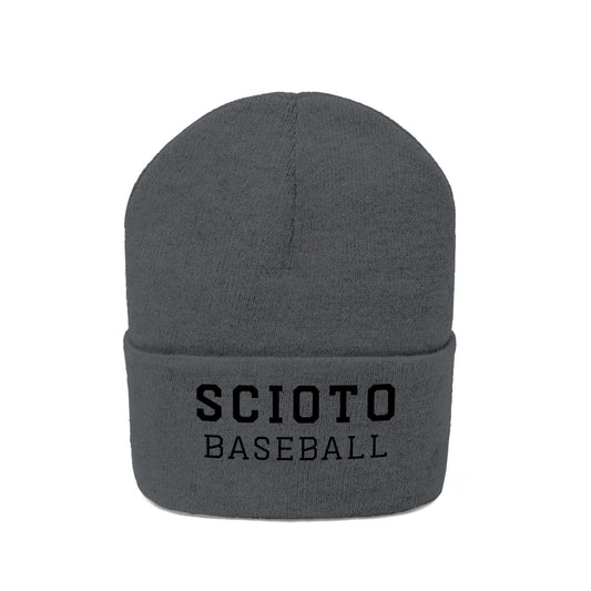 SCIOTO BASEBALL-embroidery-Knit Beanie