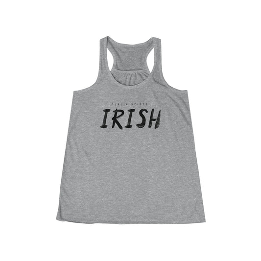 DUBLIN SCIOTO-IRISH-Women's Flowy Racerback Tank